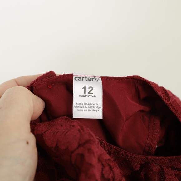Carter's Baby Dress size 12 mos - Picture 7 of 8